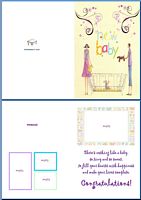 Baby Birth Card:New Baby Example
