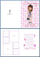 Birthday Card For Her:I Love My Sister Example