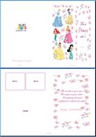 Kids Card:Disney Princess Example