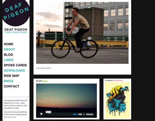 deaf pigeon html 5 example