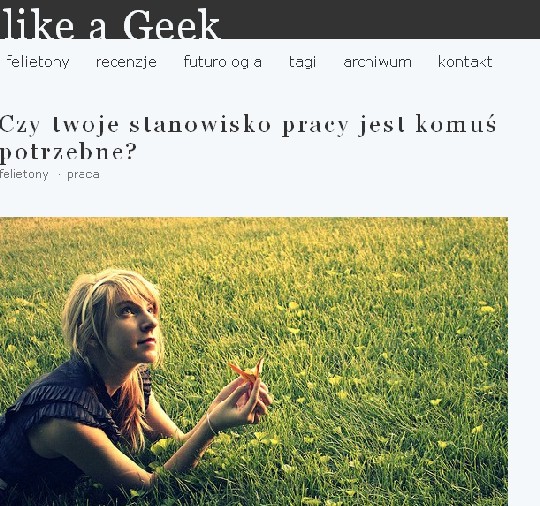 like a geek html 5 example