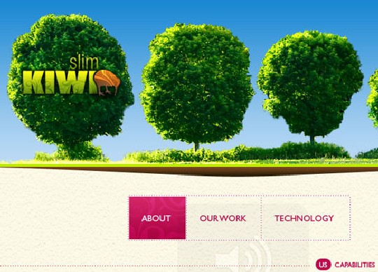 slim kiwi html 5 example