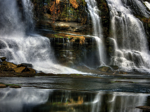 Example of Waterfall Photography